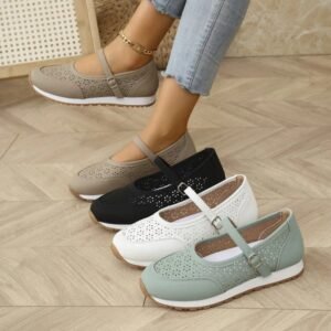 CloudWalk Breathable Mary Jane Flats