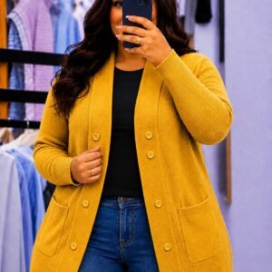 Amara Luxe Longline Knit Premium Ladies Cardigan