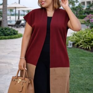 Sienna Luxe Sleeveless Coatigan