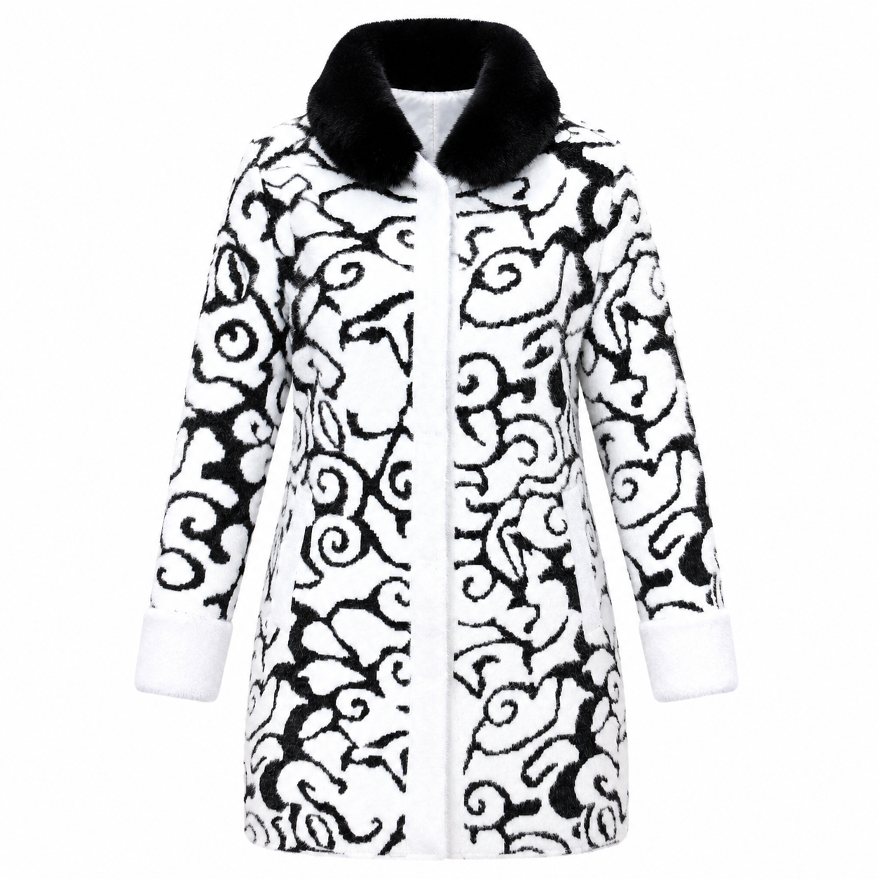 Élise™ Longline Knit Winter Cardigan - Image 4