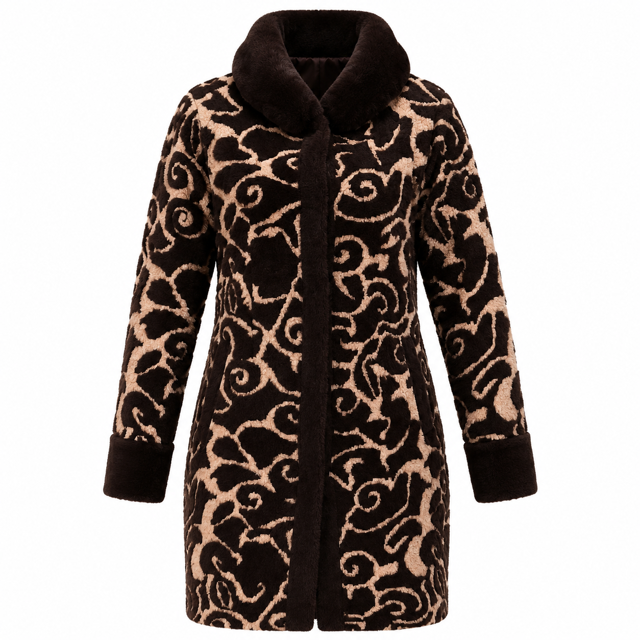 Élise™ Longline Knit Winter Cardigan - Image 5