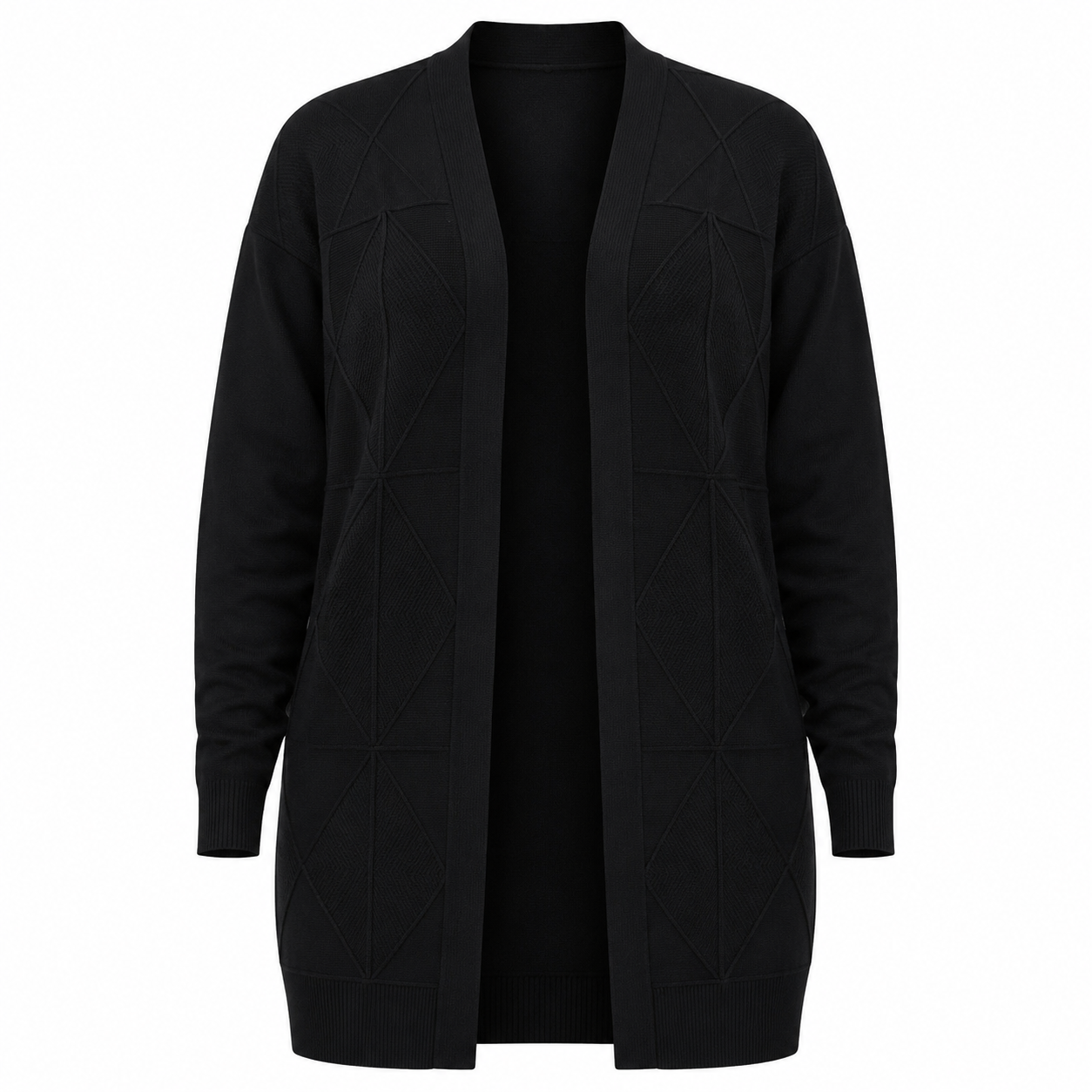 Aurelia Luxe™ Textured Knit Cardigan - Image 8