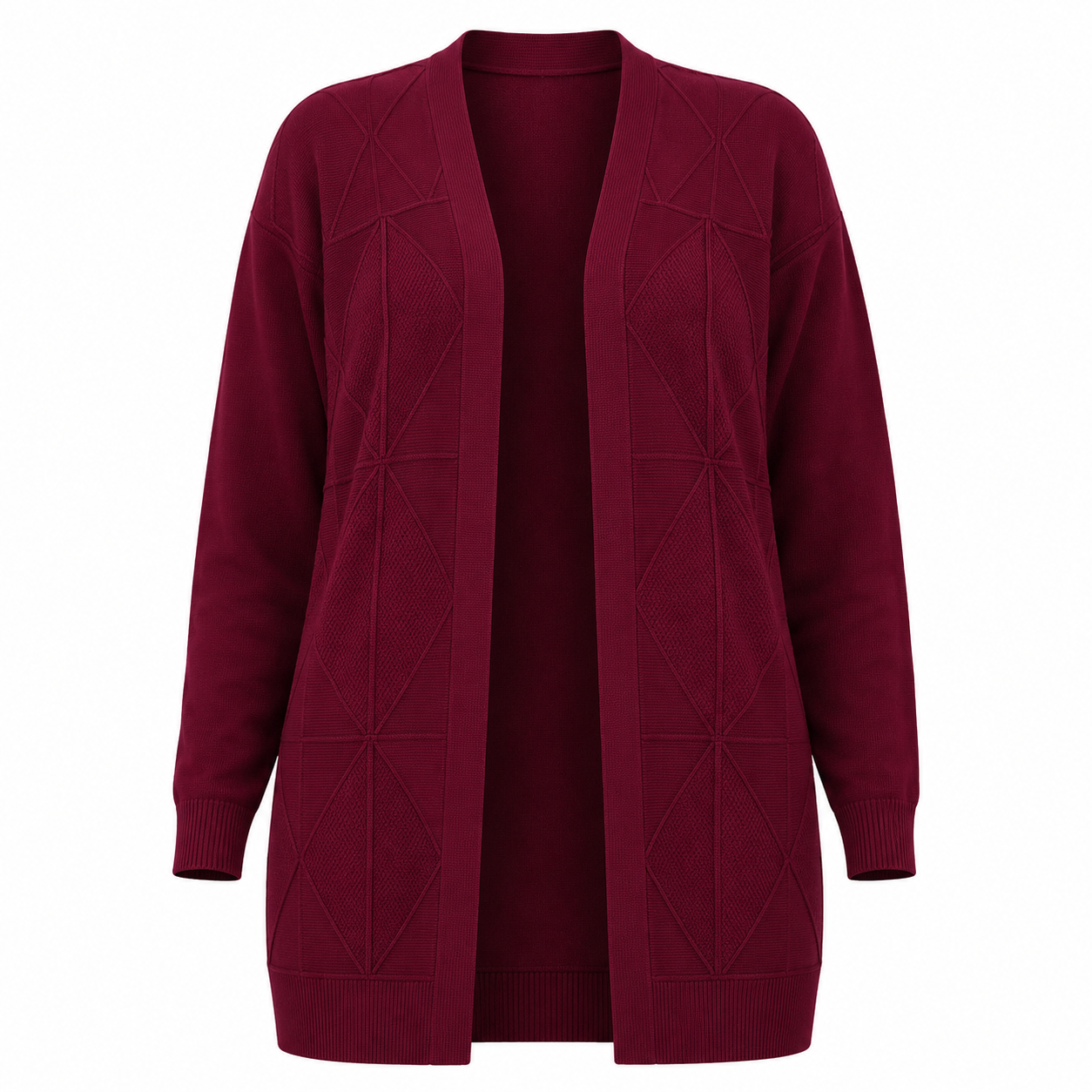 Aurelia Luxe™ Textured Knit Cardigan - Image 9